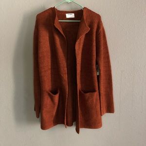 old navy relaxed cardi coat